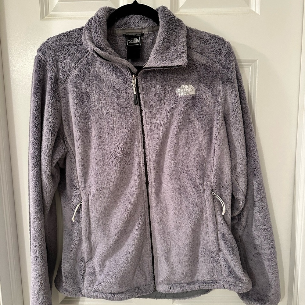 The North Face Women's Fleece Jacket - Gray, Medium